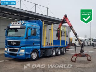 MAN TGX 35.540 8X4 Epsilon Z-Crane Tree Transport Euro 5 timber truck