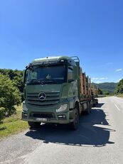 Mercedes-Benz Actros 2651 timber truck + timber trailer