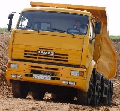 new KAMAZ 65201 dump truck