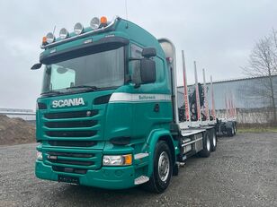 SCANIA R450 Holz 6x4 Loglift F96S 79 timber truck