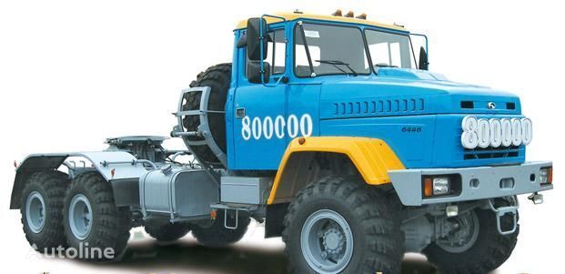 new KrAZ 6446 truck tractor