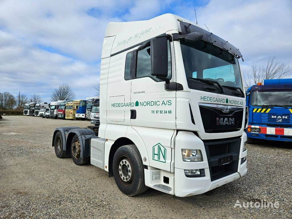 MAN TGX 26.480 // 6x2 // EURO6 truck tractor