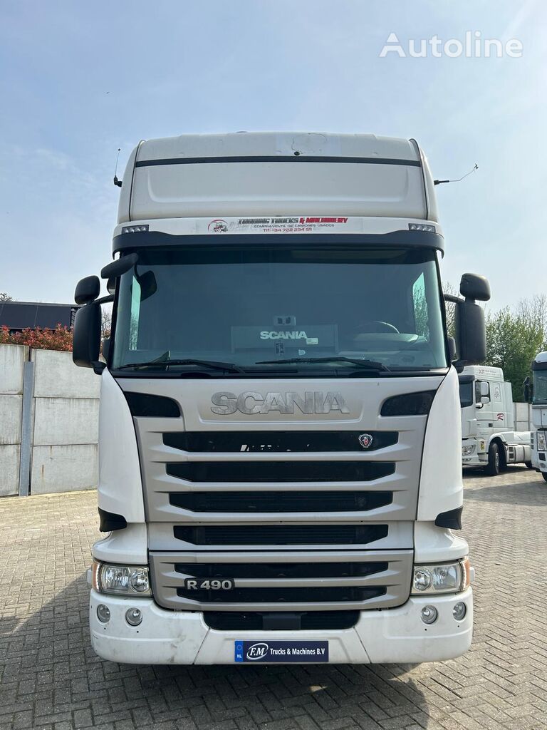 Scania R490// Seher Sauber  truck tractor