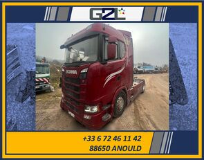 damaged Scania S 500 *ACCIDENTE*DAMAGED*UNFALL* truck tractor
